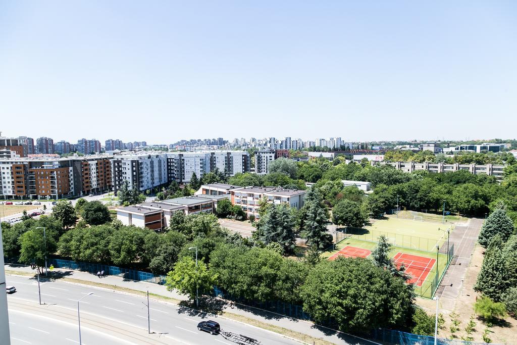 Twin Belville Apartments Belgrado Exterior foto
